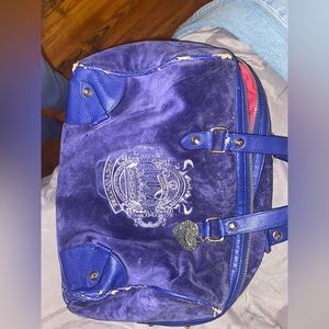 COPY - Dark Blue Vintage juicy couture purse.